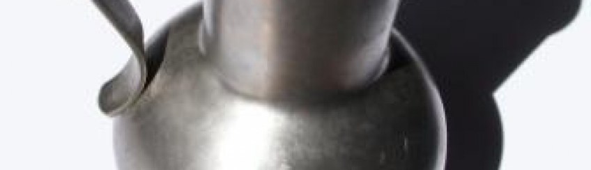 Tinnen vaas buik Tinverzamelaar