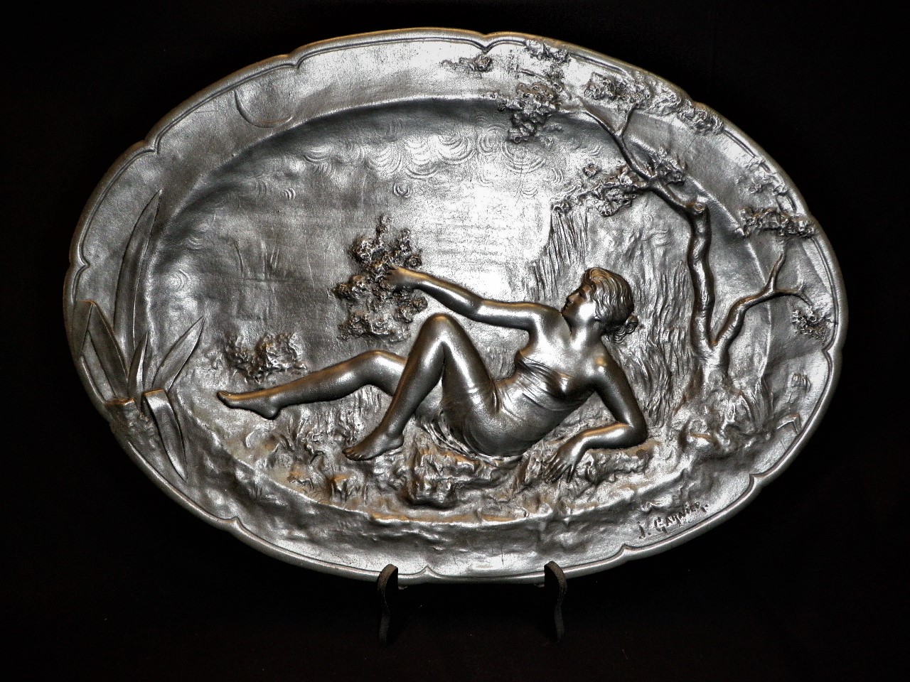 Schaal Art Nouveau (J. Garnier)