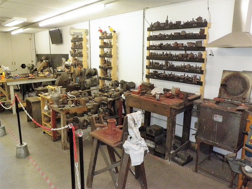 Tingieterij Holland werkplaats