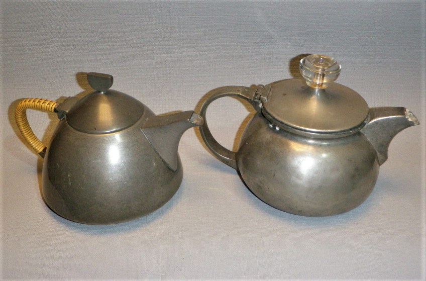 GERO tinnen theepotten